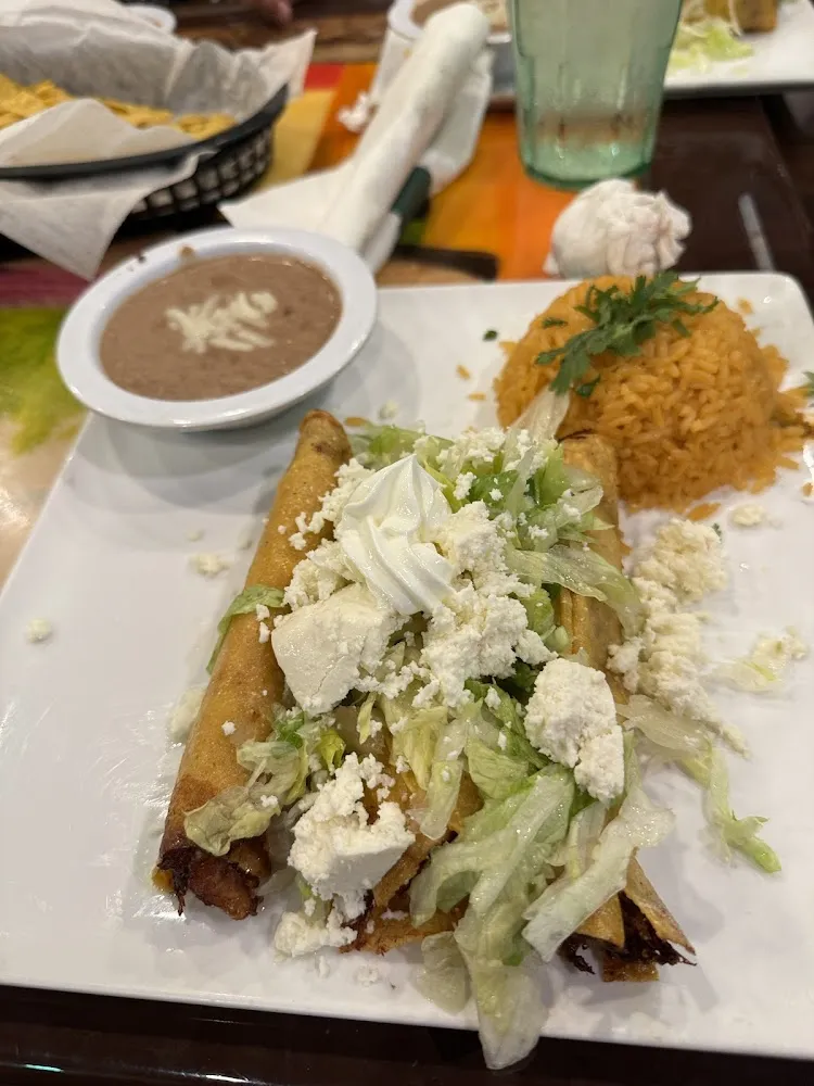 Chicken Flautas De Pollo
